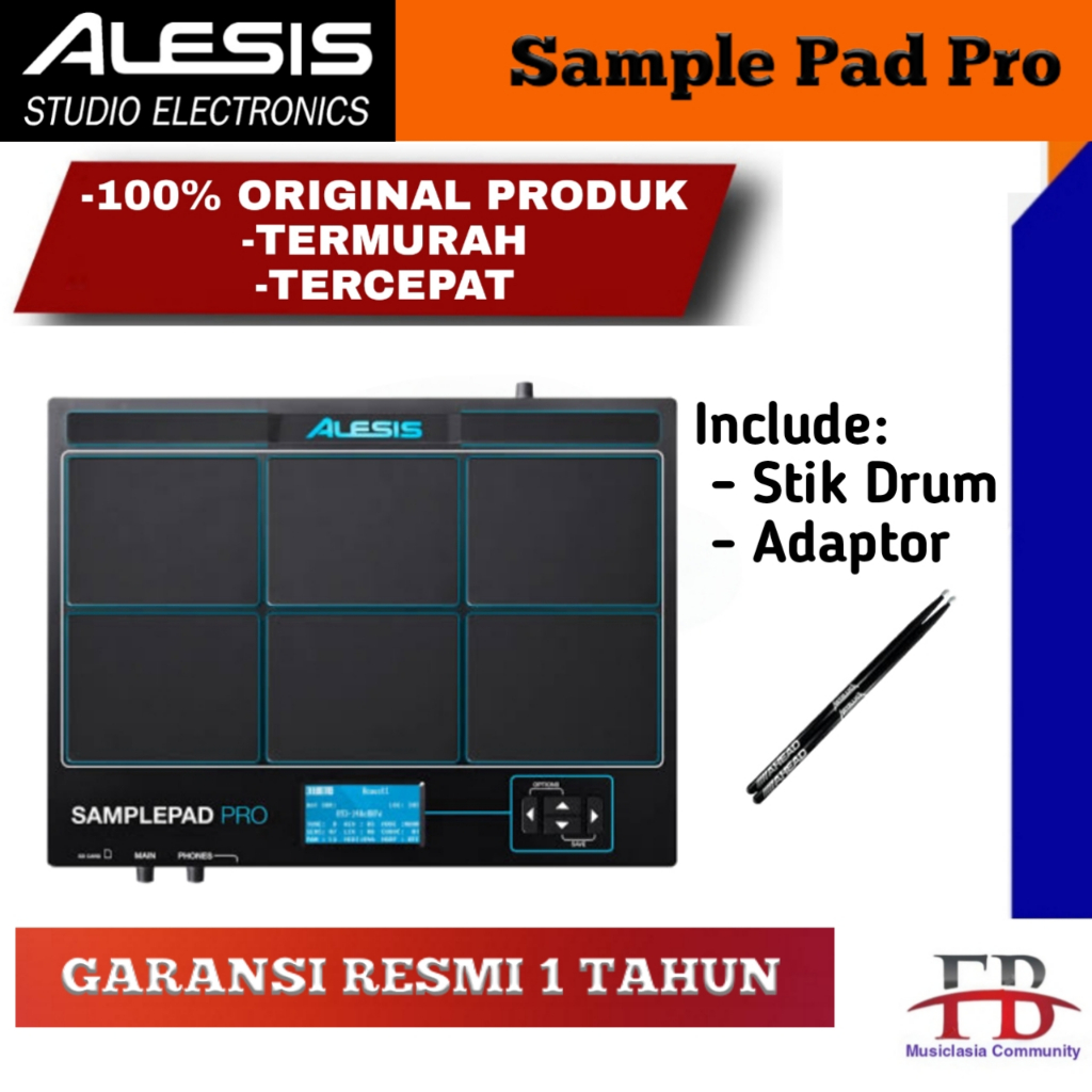 Drum Pad Alesis Drum pad percussion Alesis Sample Pad Pro Samplepad Pro