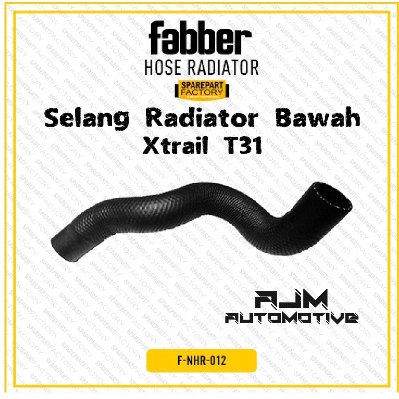 Selang Radiator Bawah Xtrail T31 Fabber