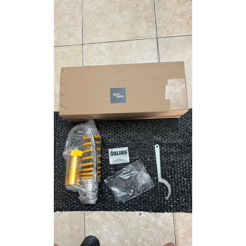 shock low fitment tabung pisah vespa matic sprint primavera s lx