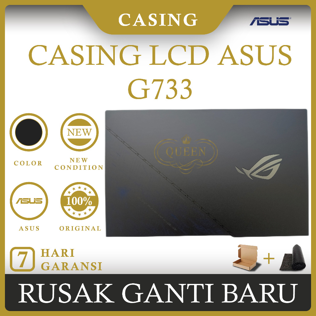 CASING COVER LCD LAPTOP ASUS ROG Strix Scar 17 G733 ORIGINAL