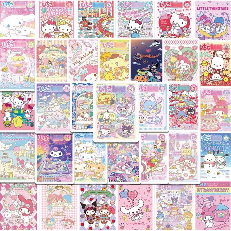 

20 pcs Sticker Sanrioo Persegi
