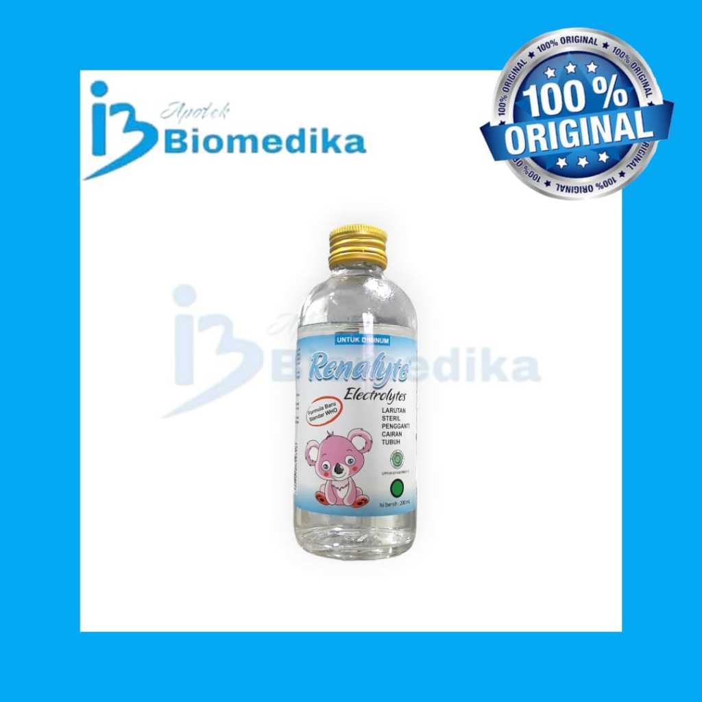 Renalyte Cairan Oralit untuk Mecret Anak 200 ml