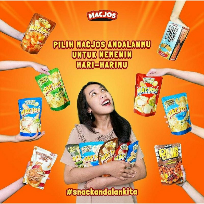 

MACJOS (makaroni Joss original) varian rasa 100gr