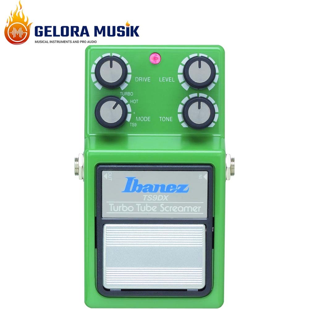 Efek Pedal Gitar Ibanez TS9DX Turbo Tubescreamer