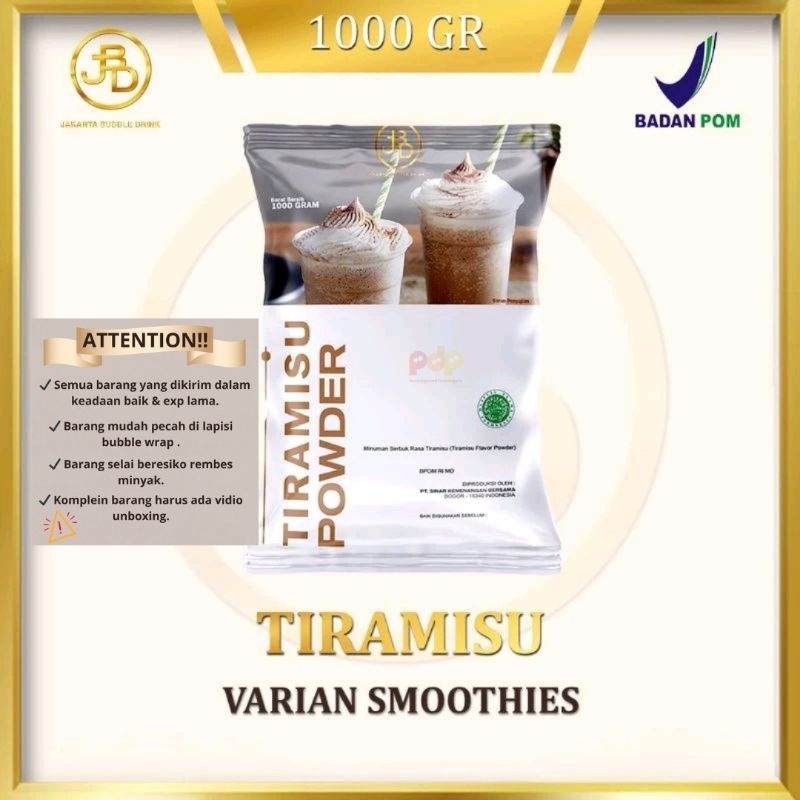 

JBD Bubuk Minuman Tiramisu PLAIN 1kg