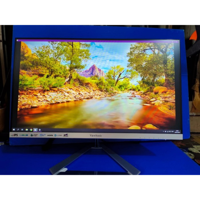 MONITOR LED ViewSonic VX2476-smhd - 24" 1080p Thin-Bezel IPS Monitor with HDMI, DisplayPort, and VGA