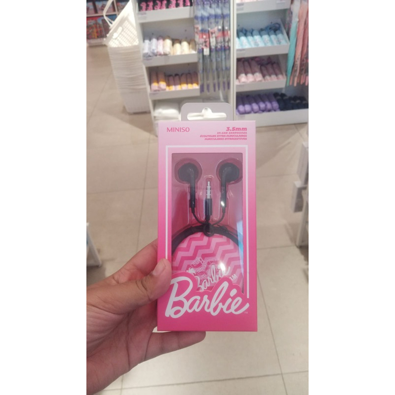 Miniso x Barbie Earphones Barbie