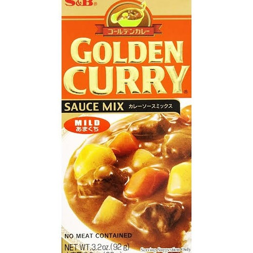 

S&B golden curry sauce mix mild 92gr
