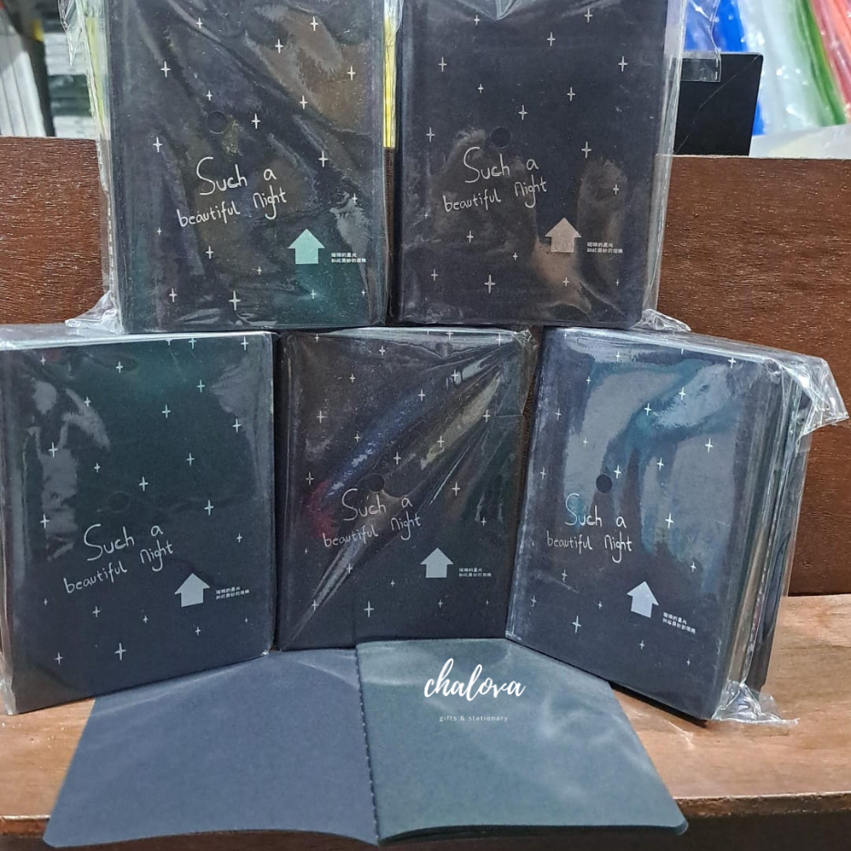 

[PCS] NOTEBOOK KERTAS HITAM A6 / BUKU KECIL / NOTES KECIL / CATATAN KECIL UNTUK MENCATAT