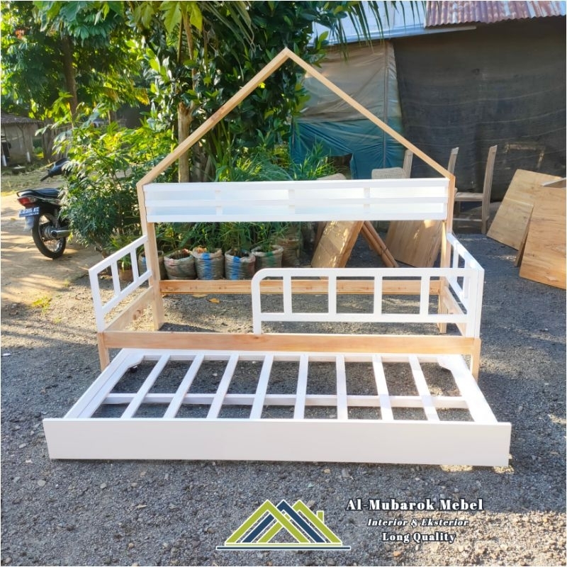 Tempat Tidur Anak Sorong Minimalis
