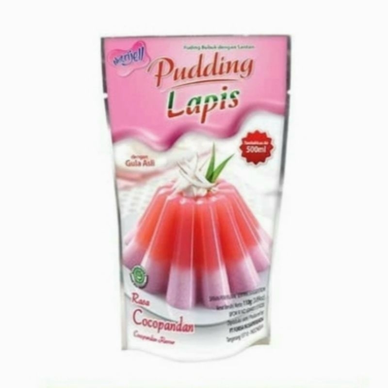 

Nutrijell Pudding Lapis Cocopandan 110 gram