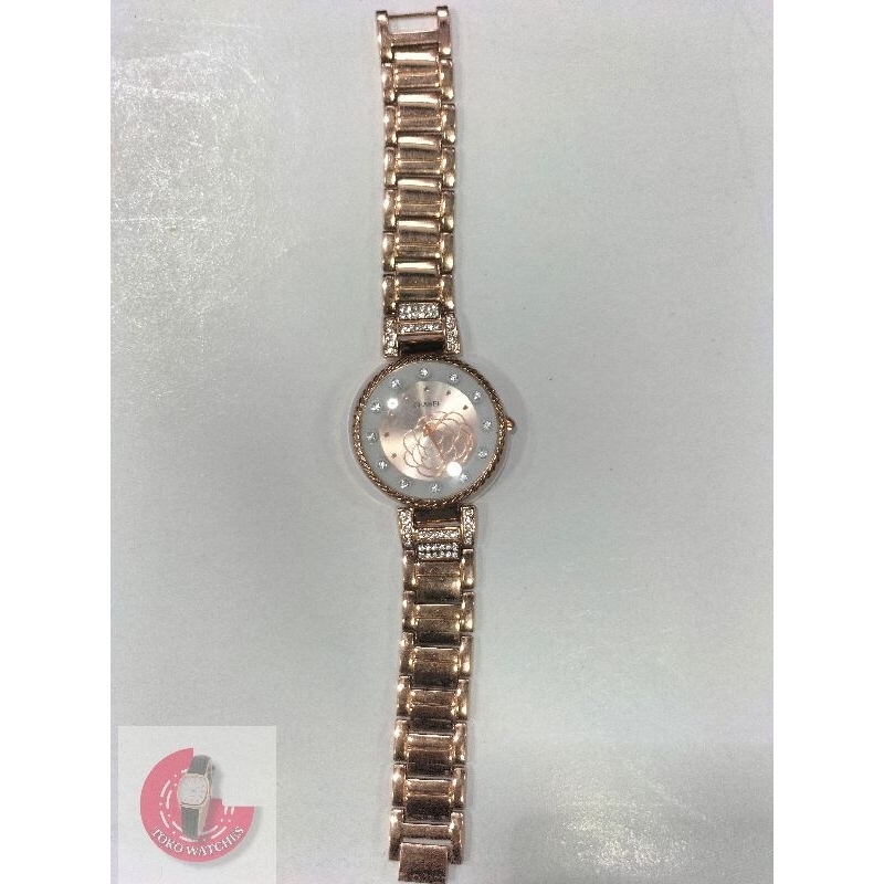 TOKO WATCHES - JAM TANGAN WANITA MOTIF STRAP RANTAI