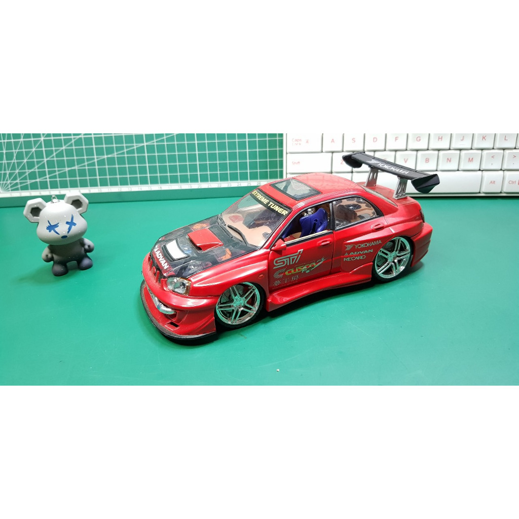 kentoys Subaru impreza sti diecast 1 24