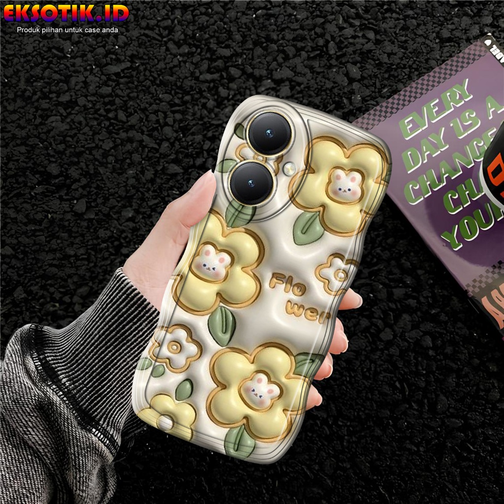 Case Vivo Y27 Gelombang - Casing Vivo Y27 - Silikon Vivo Y27 - Softcase Vivo Y27 - Kessing Vivo Y27 