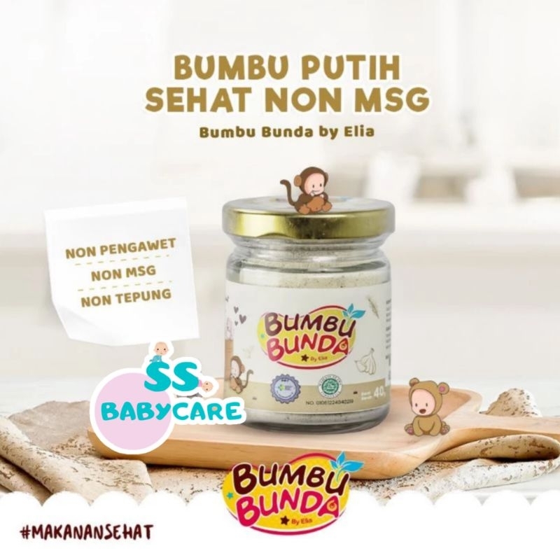 

Bumbu Bunda Elia Bumbu Putih Non MSG - Bumbu MPASI