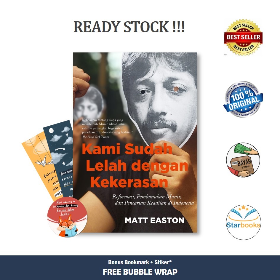 Buku Kami Sudah Lelah dengan Kekerasan - Marjin Kiri (Sosial)