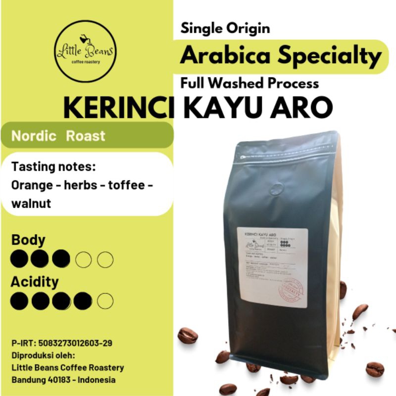 

Kopi Arabica Kerinci Kayu Aro Filter 800gr/400gr/200gr Biji/Bubuk