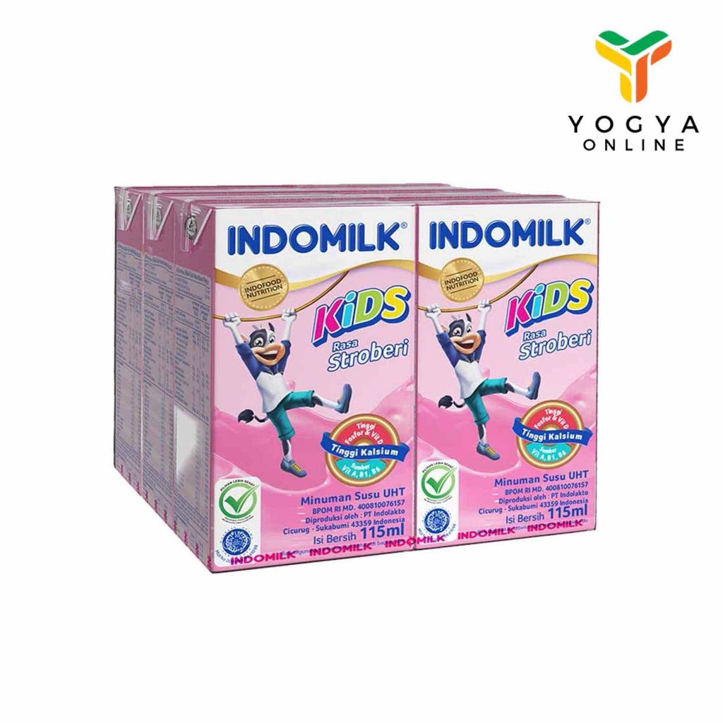 

Indomilk Kids Strawberry 6X115 Ml