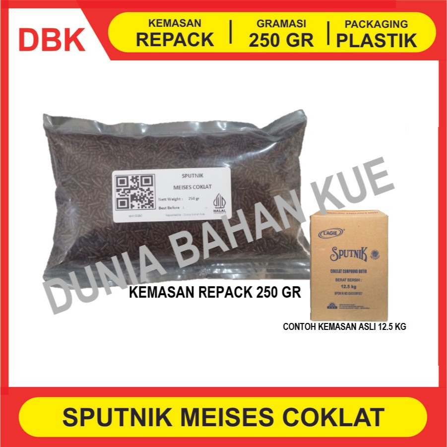 

COKLAT MEISES SPUTNIK L'AGIE REPACK 250 GRAM / MEISES / CERES / MESES