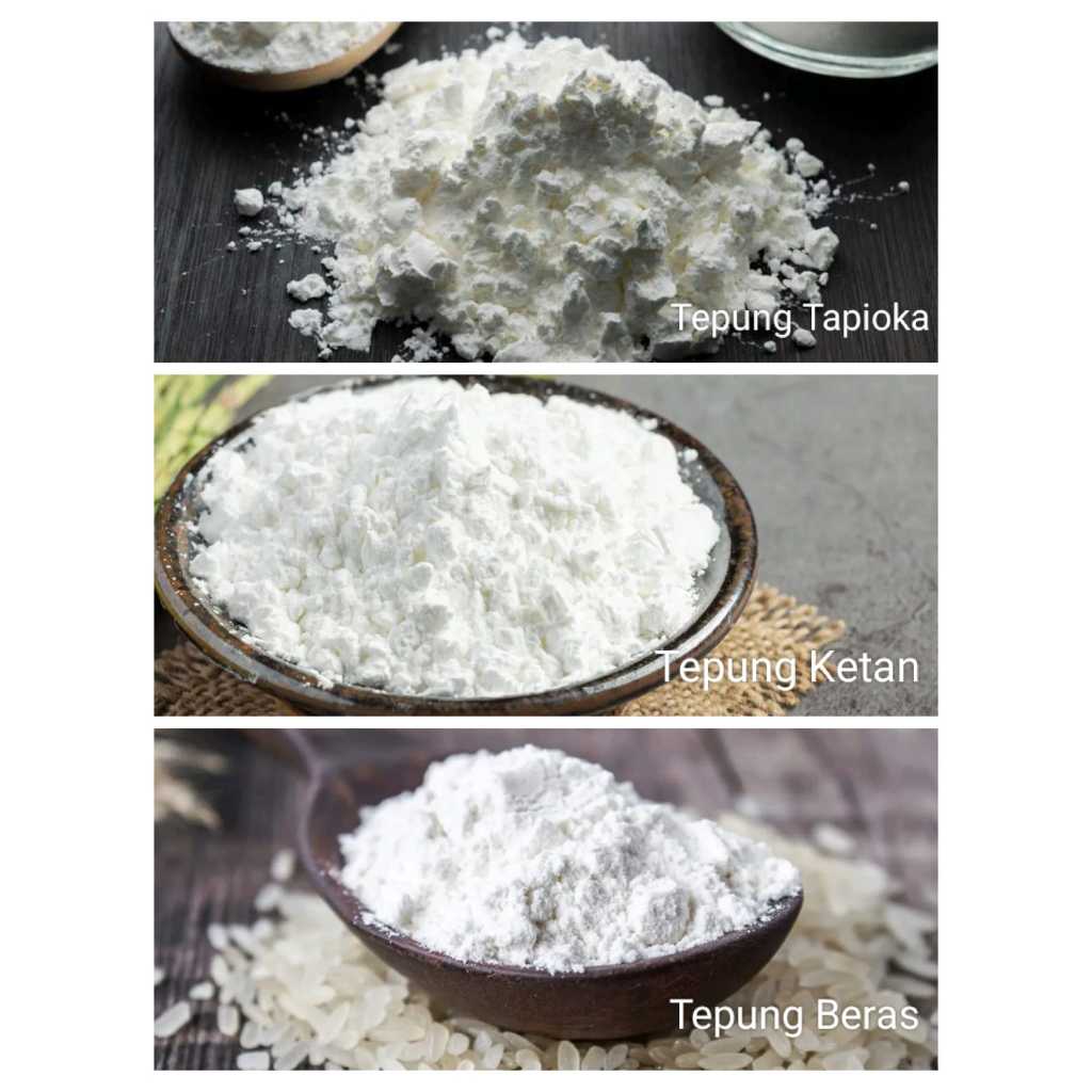 

Tepung Tapioka | Tepung Kentang | Tepung Ketan | Tepung Beras | Tepung Biang Fried Chicken | Tepung Taiwan Crispy Shilin