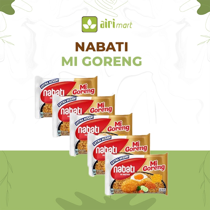 

Mi goreng Nabati Mie Instan