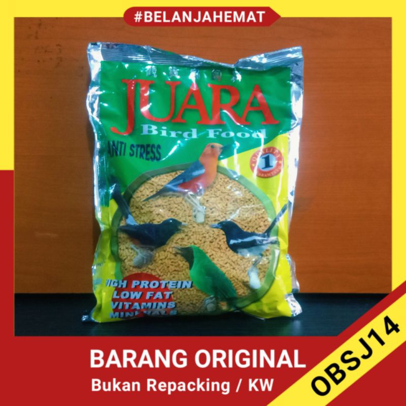 voer juara bird food pakan burung kacer murai anis dll