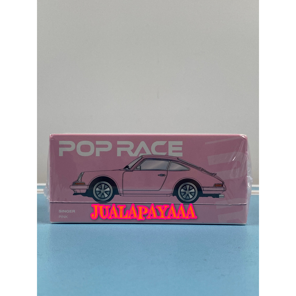 POP RACE SINGER PINK PORSCHE POP RACE PORSCHE SINGER PINK DIECAST POP RACE SINGER PINK