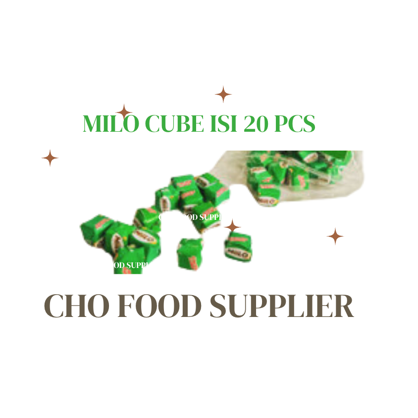 

MILO CUBE ISI 20 PCS