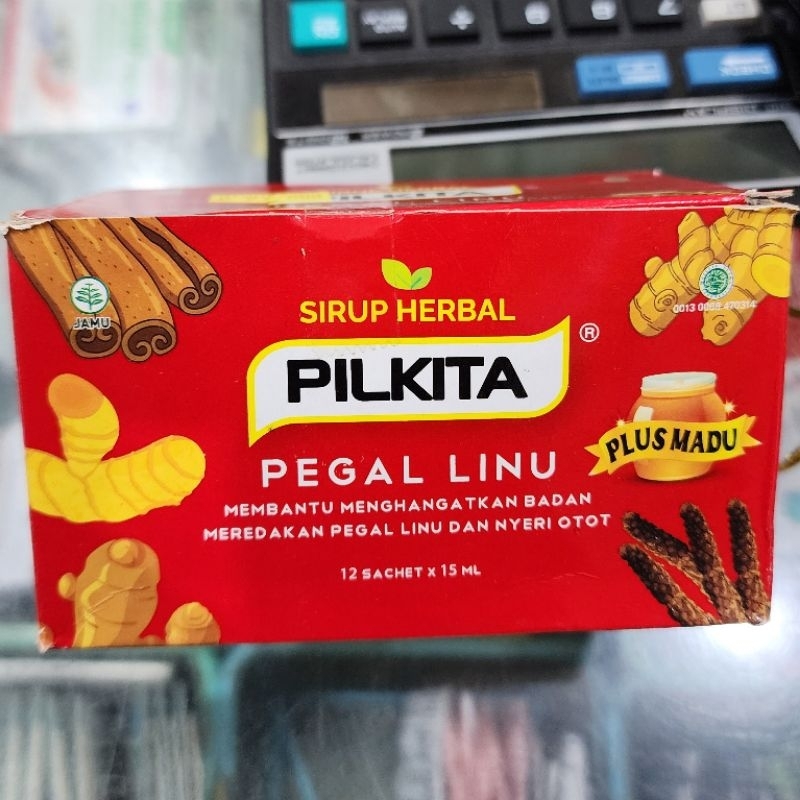 Pilkita cair 1 kotak 12 sachet x 15ml