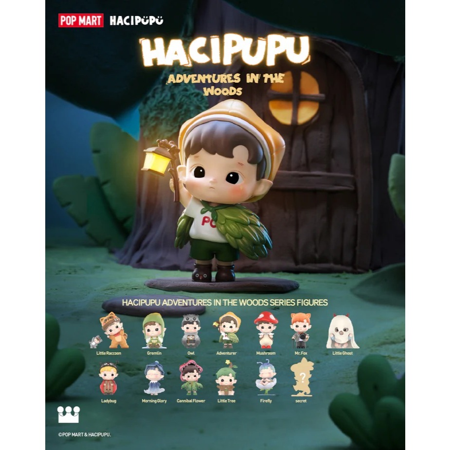 Pajangan Figur Hacipupu Adventure at the Woods