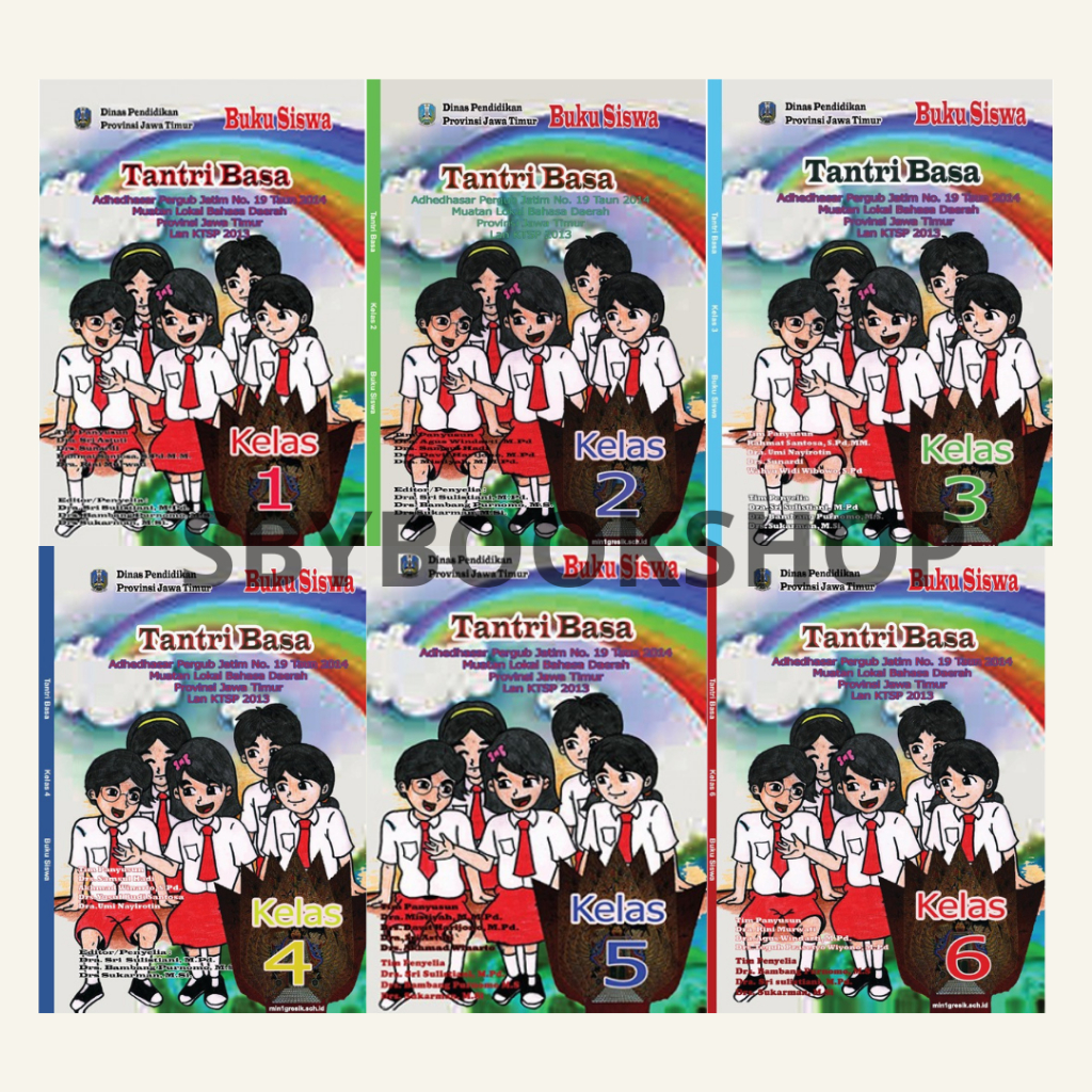 Buku Paket Bahasa Jawa Tantri / Ajeg / Lestari / Ngleluri Basa Jawa SD MI Kelas 1 2 3 4 5 6 - Muatan