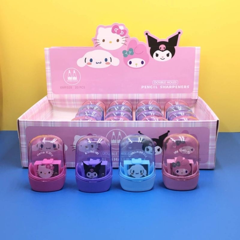 

Rautan/Serutan Pensil/Pencil Sharpener Model Kuromi Cinnamoroll Melody