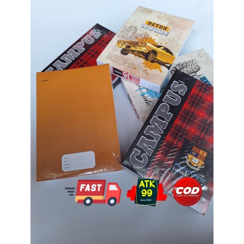 

10 Pcs Buku OKEY BIGBOSS 36 Lembar/Buku Tulis Sekolah/Alat Tulis/Buku Campus