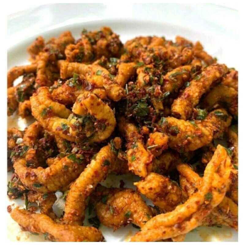 

KERIPIK USUS PEDAS CIKRUH 500GRAM