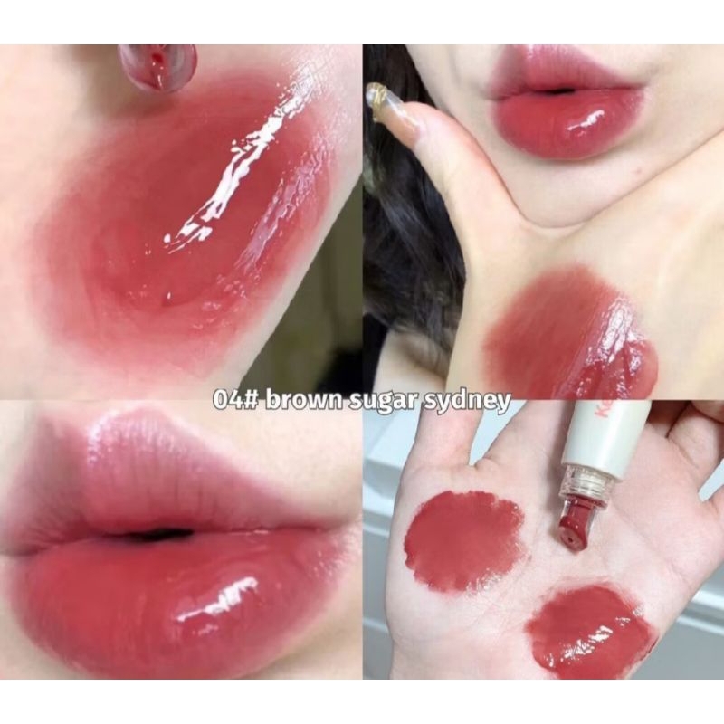 KEKEMOOD Mirror water Lip Gloss Protective Essence Moisturizing GLASS LipGloss Lip