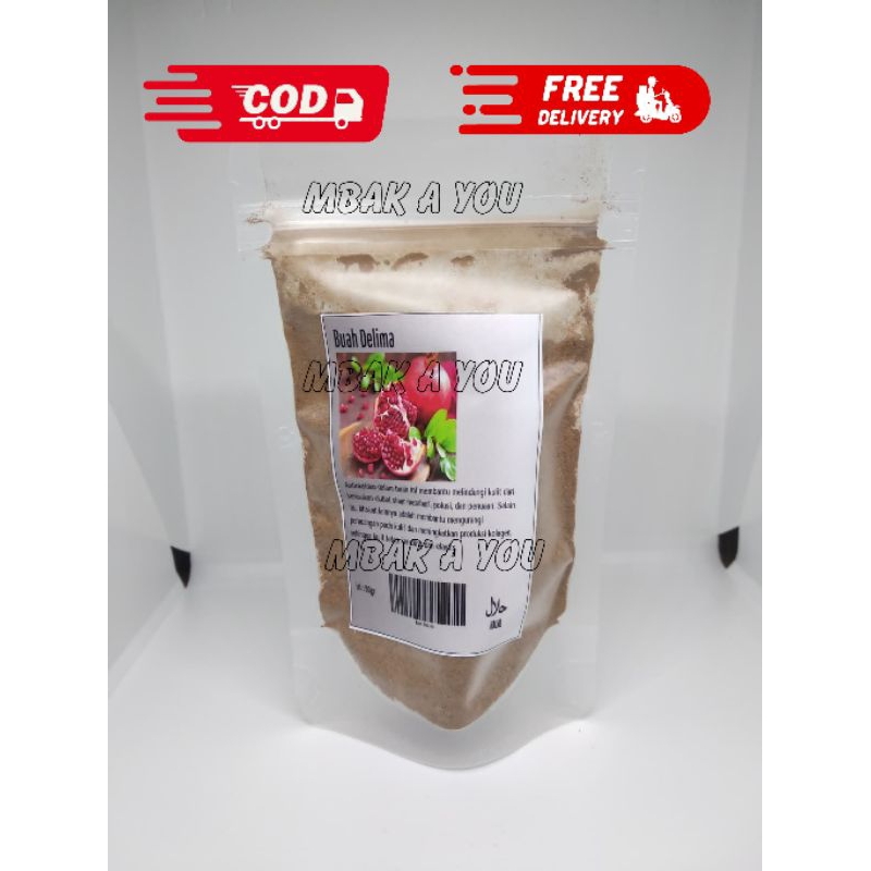 

( Promo ) Kulit Buah Delima Bubuk 50 gr
