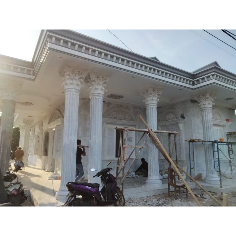 Lisplang beton motif Classik modern 40.cm x 2.m ( minimal pembelian 5 batang)