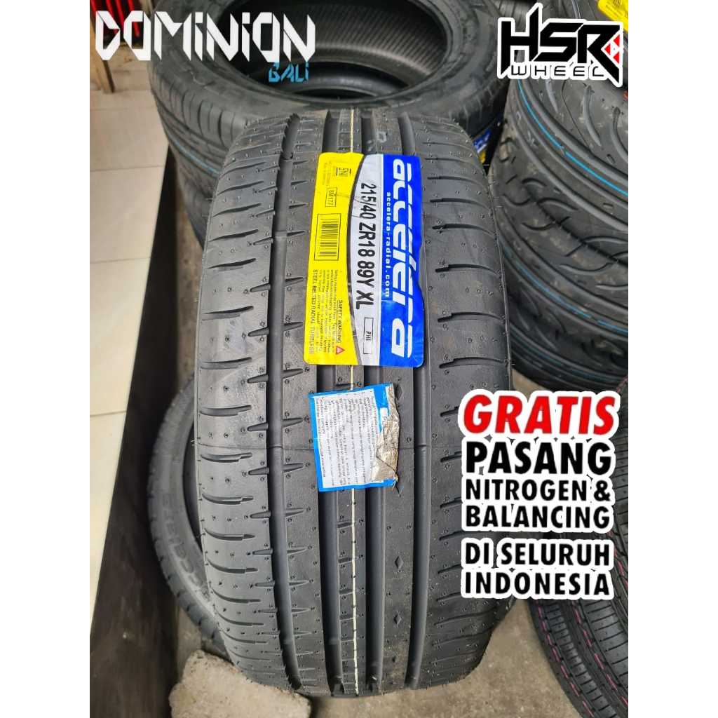 Ban Mobil Accelera PHI-R 215/40 R18 Tubles Nik Terbaru