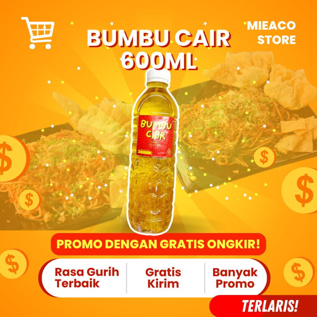 

BAHAN BAKU BUMBU CAIR MIE 600ML UNTUK RUMAHAN SIMPEL