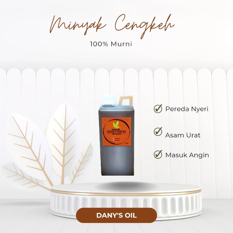 

Minyak Cengkeh/Clove Leaf Oil 100% Murni 1 Liter