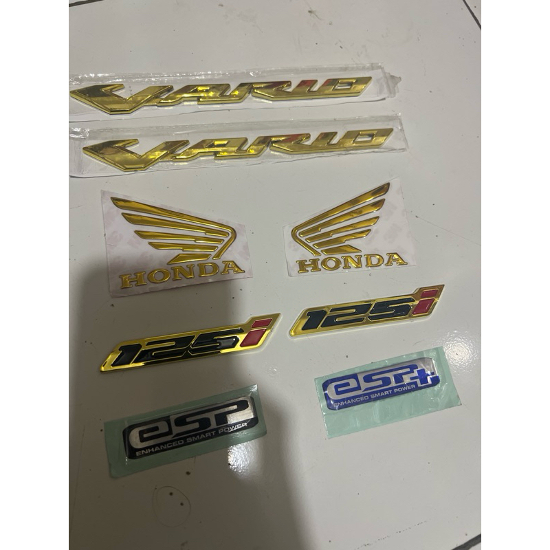 emblem vario garuda 125i esp esp+ gold