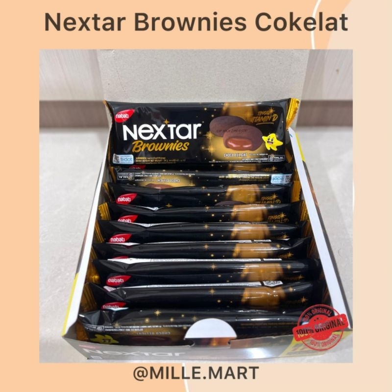 

[Per Pcs] NABATI NEXTAR BROWNIES RASA CHOCO DELIGHT 34GR