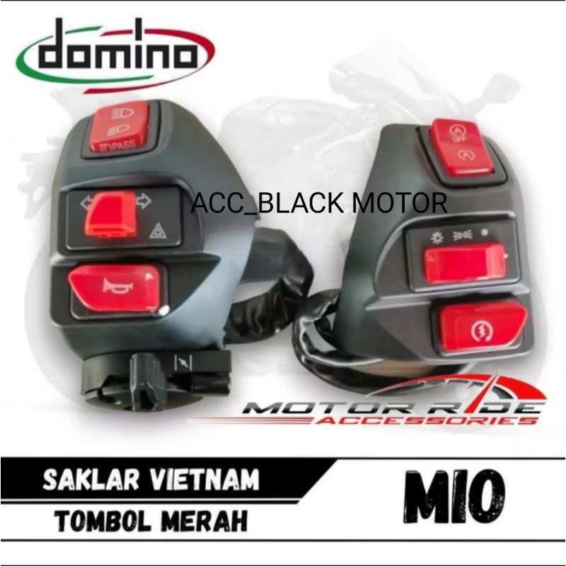 Saklar Set Pnp Mio Aerox Kiri Kanan Domino Vietnam Komplit Engine Plus Hazard Saklar Aerox New Aerox