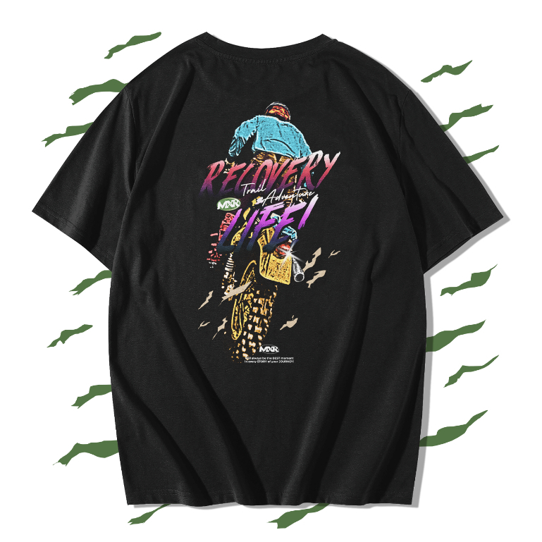 Baju Kaos Trail Adventure Trill Tua Retro Vintage Motocross by Mudxracer Recovery Life