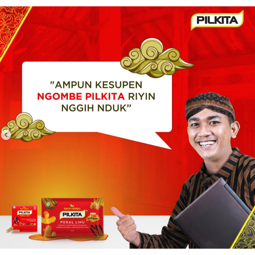 Pilkita Sirup Herbal Pegal Linu Herbal isi 12 Sachet ASLI