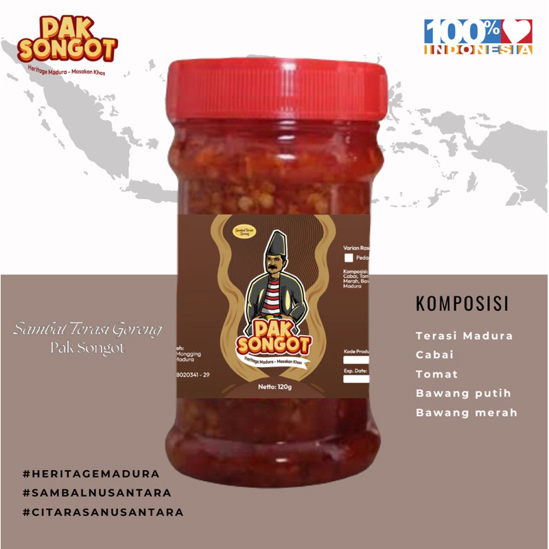 

Sambal terasi goreng Pak Songot