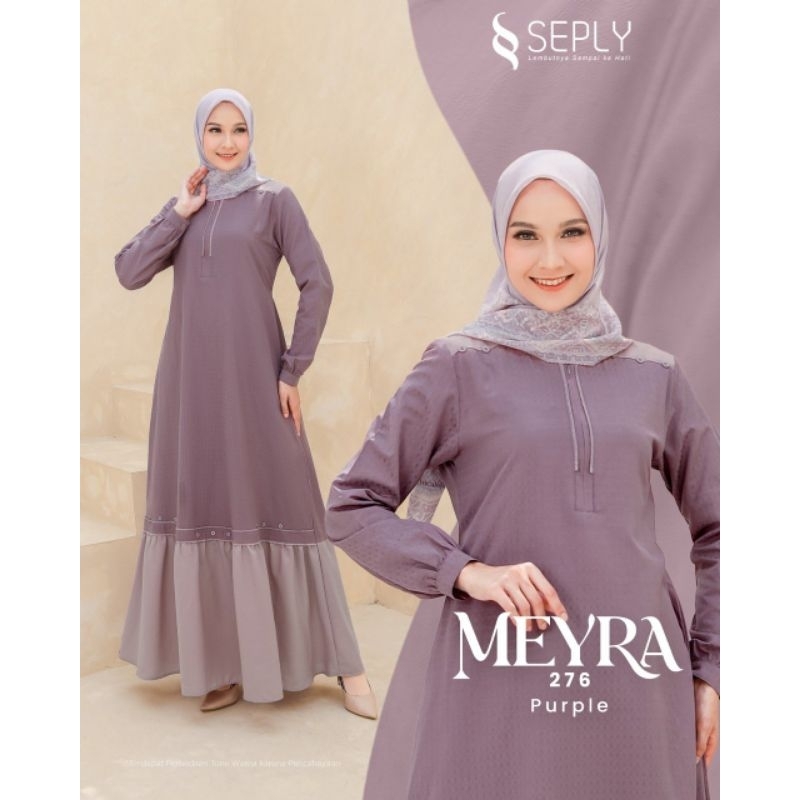 GAMIS TERBARU SEPLY MEYRA 267 PURPLE