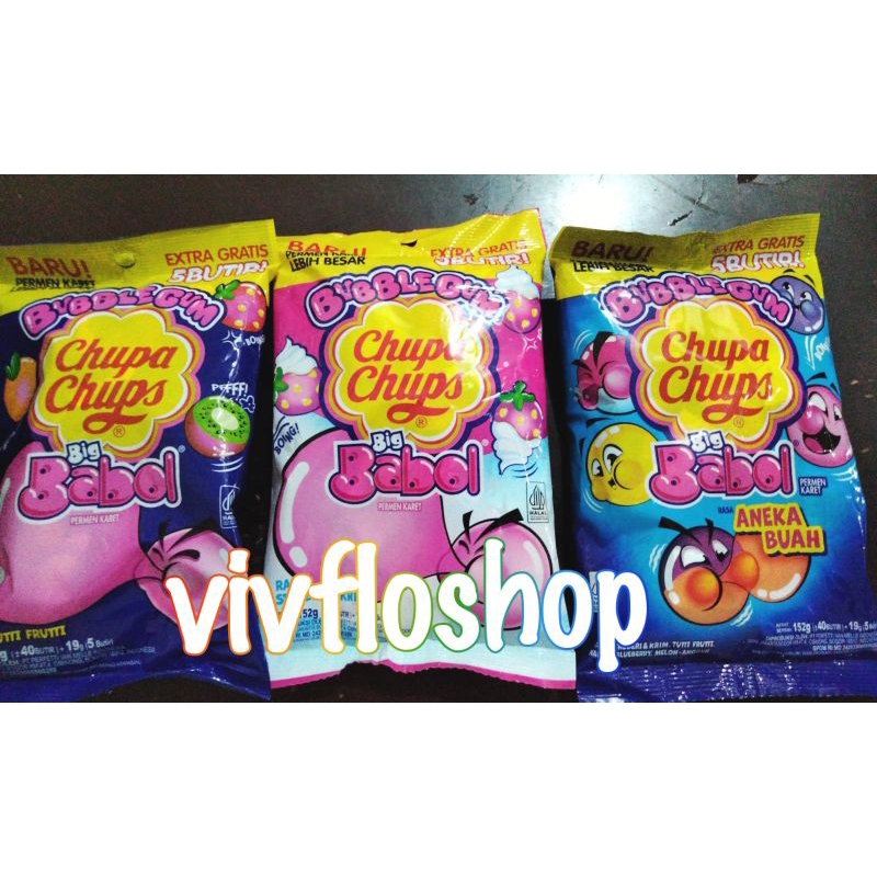 

Permen Karet BigBabol / Chupa Chups Big Babol Kemasan Bag