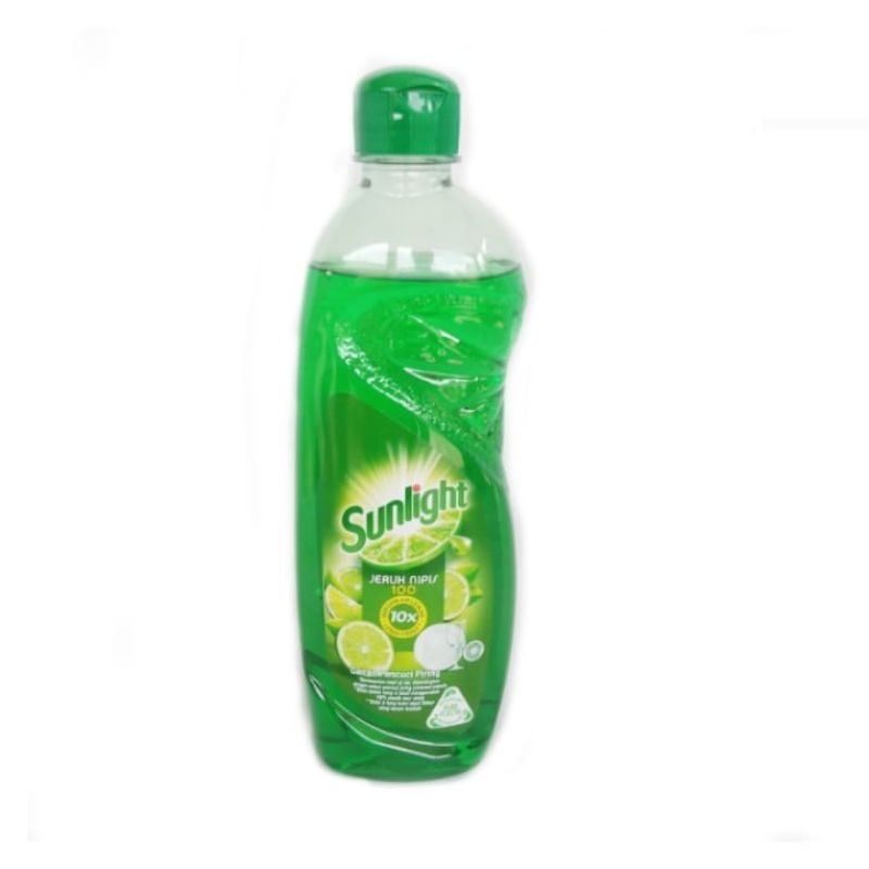 Sunlight 400ml botol Cairan pencuci piring SUN LIGHT jeruk nipis 100