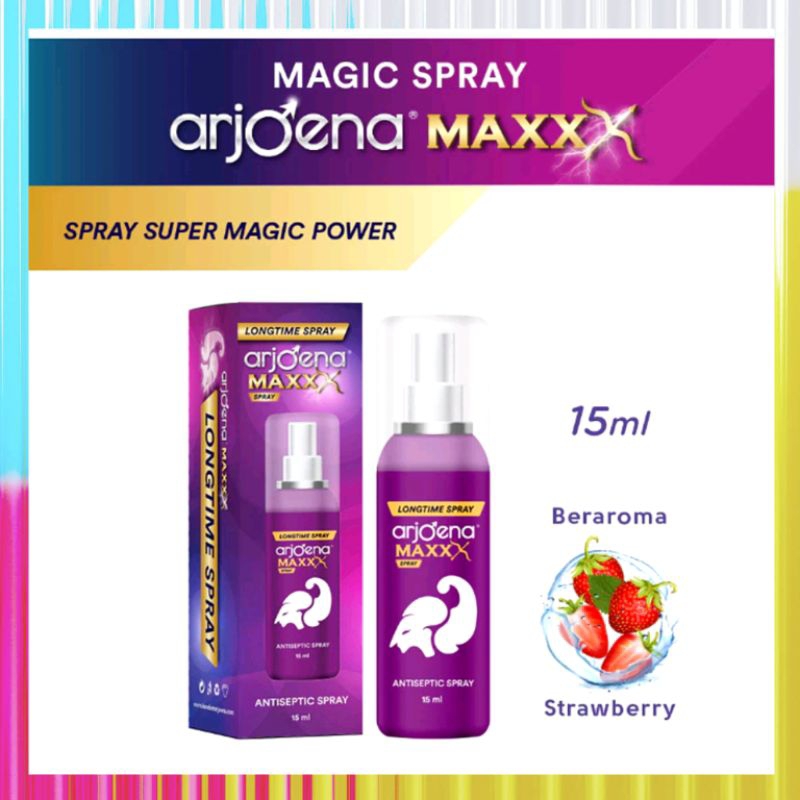 PRIVASI DI JAMIN AMAN ARJOENA MAXXX MAGIC SPRAY PRIA - SPRAY PENUNJANG PERFORMA MAGIC SPRAY SUPER PO